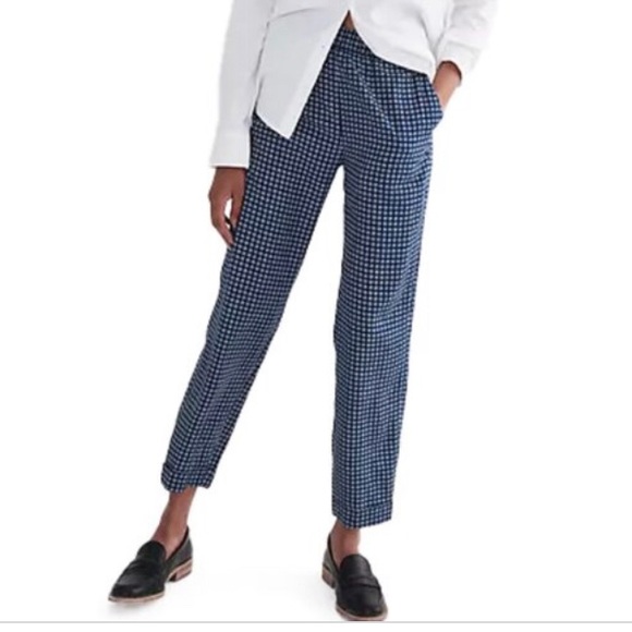 Madewell track trouser in ascot tile blue - Picture 2 of 6